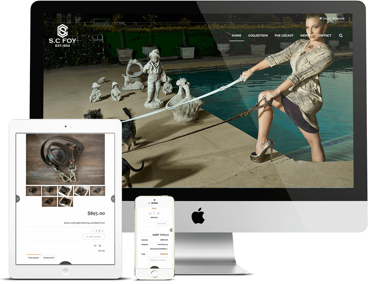 SC FOY - portfolio mockup