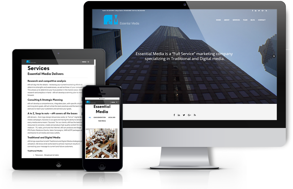 Essential Media Portfolio Showcase