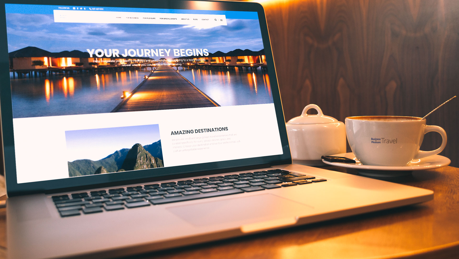 Business or Pleasure Travel Website Showcase by Foundry512 Round Rock, Texas