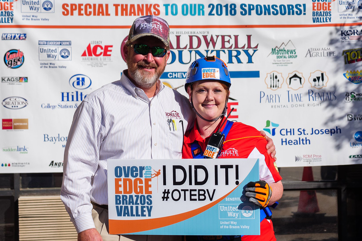 Over The Edge | Creating Community - Schulte Roofing Campaign - Foundry512