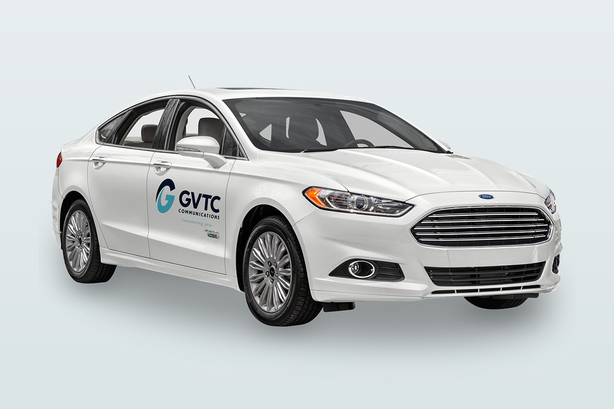 GVTC - Ford Fusion front view - Fleet Mock up by Foundry512