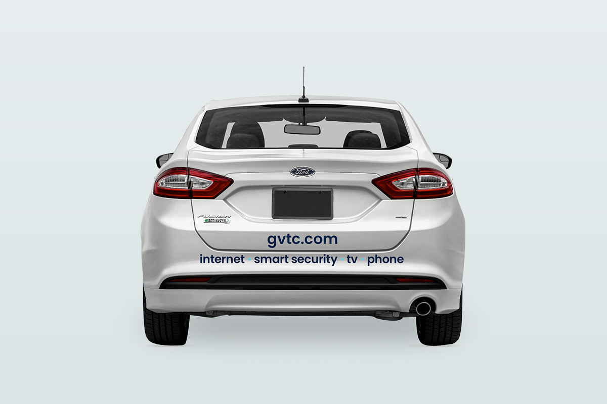 GVTC - Ford Fusion rear view - Fleet Mock up by Foundry512