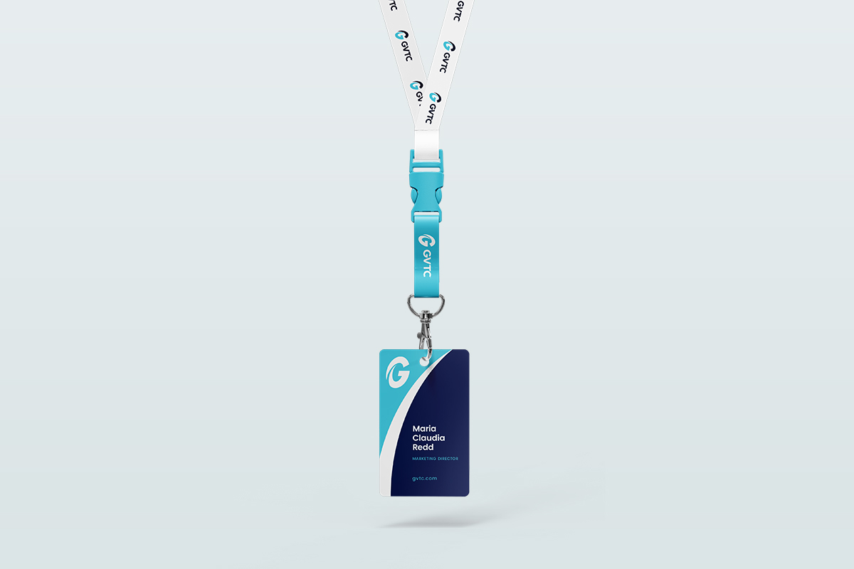 GVTC - branded Lanyard - Mockup by Foundry512