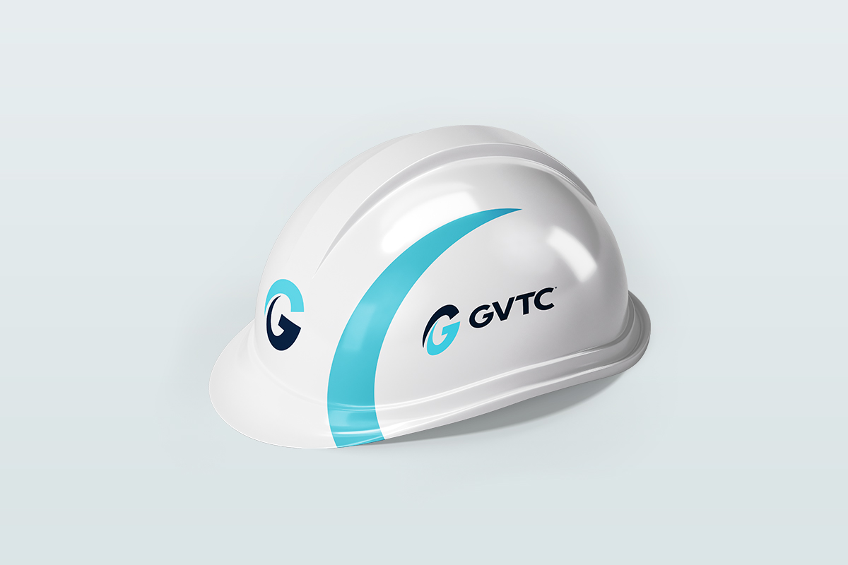 GVTC - Safety Helmet - Apparel Mock up by Foundry512