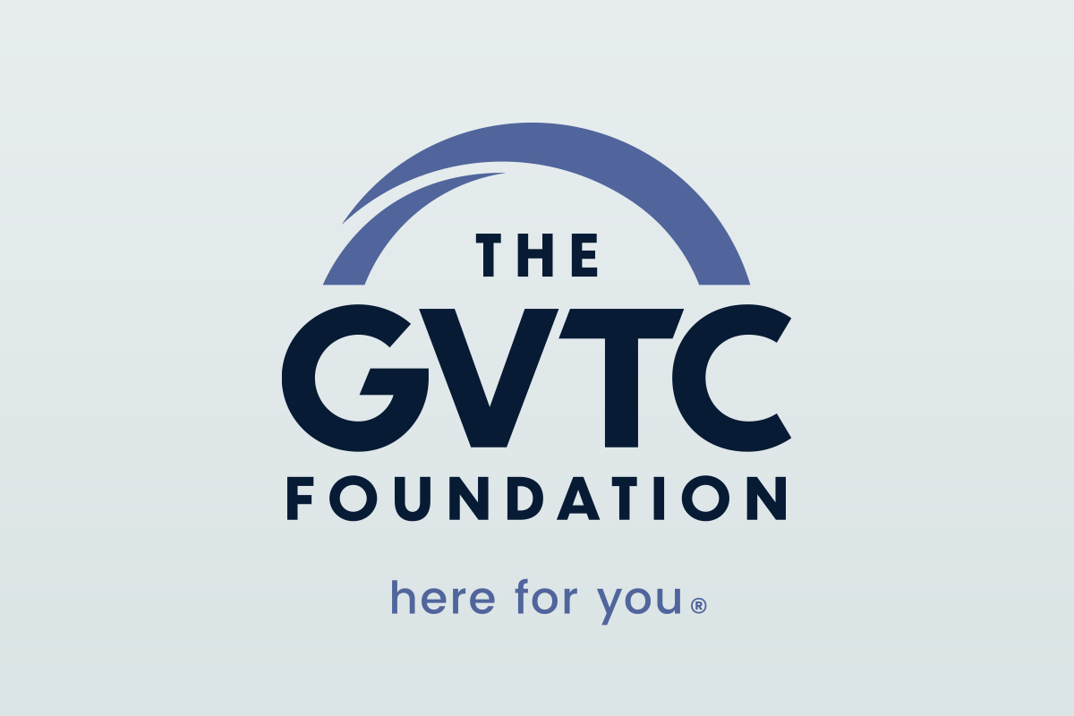 GVTC Foundation - Vertical Logo with tag line Mock up by Foundry512